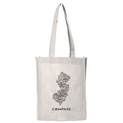 Non Woven Small Shopper Bag w/ 1 Color (8" x 10" x 4")