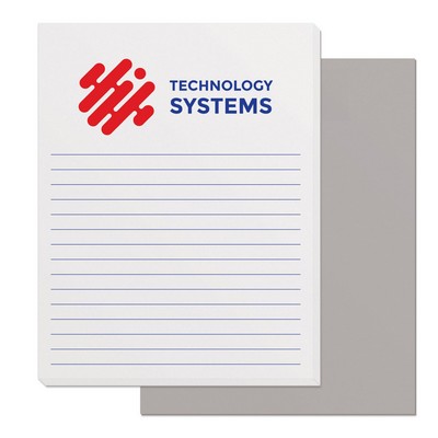 50 Page Note-Pads with 2 Custom Color Imprint (4.25"x5.5")