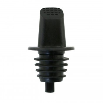 Black Screened Plastic Pourer