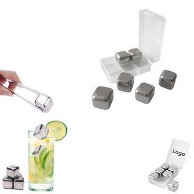 6-IN-1 Metal Chilling Whiskey Ice Cube