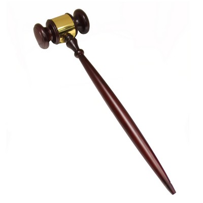 24" The Great Jumbo Gavel w/Rosewood Finish