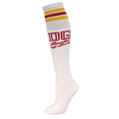 Full Cushion Tube Sock with Knit-In Logo