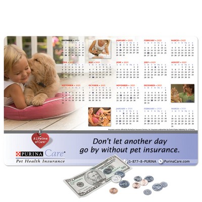 Origin'L Fabric® Heavy Duty Fabric Calendar Counter Mat-12"x18"x1/16"