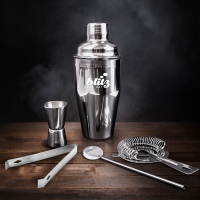 5-Piece Cocktail Shaker Set