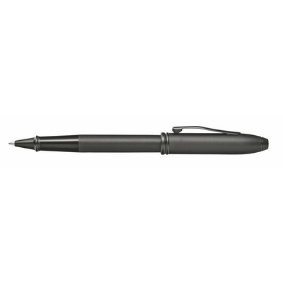 Townsend® Black PVD Micro-knurl Selectip® Rollerball Pen