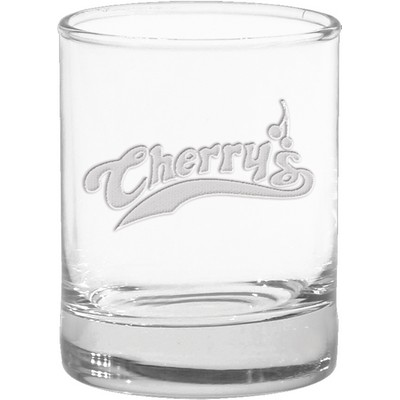 3 Oz. Votive Shot Glass - Deep Etched