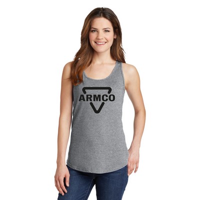 Port & Company® Ladies Core Cotton Tank Top