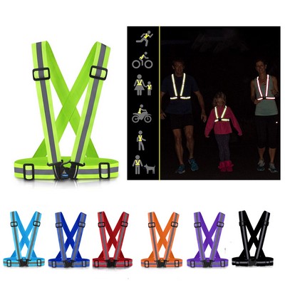 Adjustable Reflective Vest Band