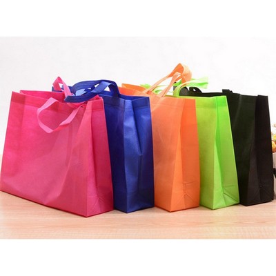 Shiny Laminated Non-Woven Tropic Shopper Tote Bag no-Woven Bag