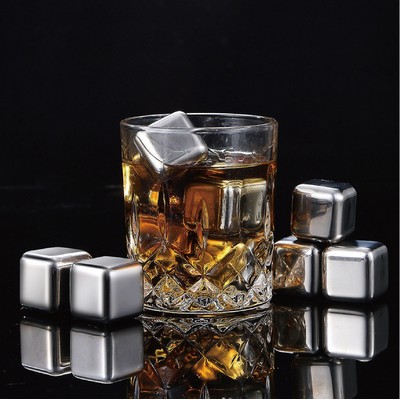 Whisky Stainless Steel Ice Cube