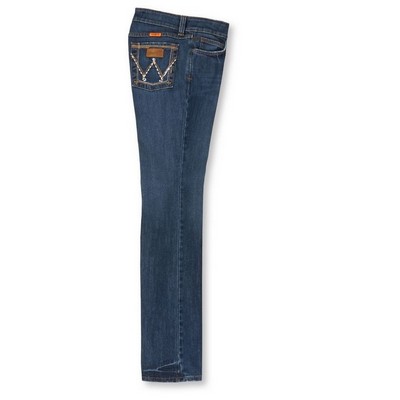 Wranger® Retro® Women's Flame Resistant Bakersville Blue Mae Boot Cut Jeans