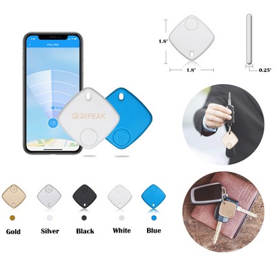 Square-Shaped Wireless Smart Bluetooth Tracker Anti-Lost Device Keychain Key Finder