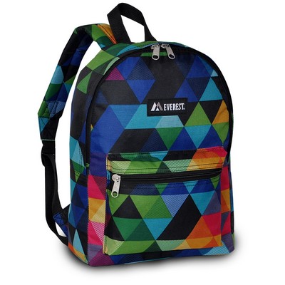 Everest Basic Pattern Backpack, Prism Various