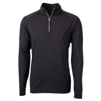 Cutter & Buck Adapt Eco Knit Stretch Recycled Mens Big and Tall Quarter Zip Pullover