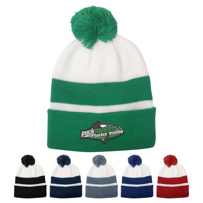 Campus Pom Beanie