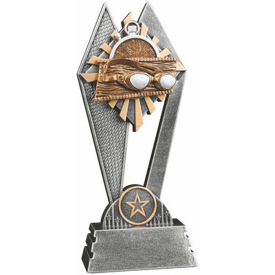 7" Swimming Sun Ray Award