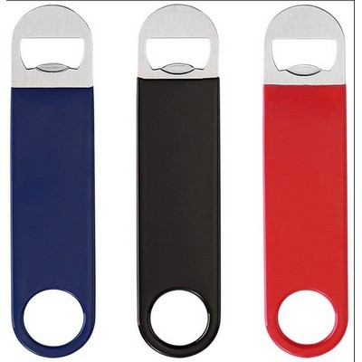 Large Vinyl Coated Stainless Steel Bottle Opener