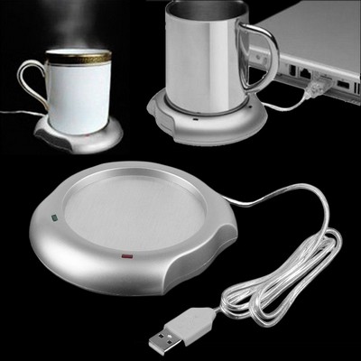 USB Powered Mug Warmer w/Heater Pad