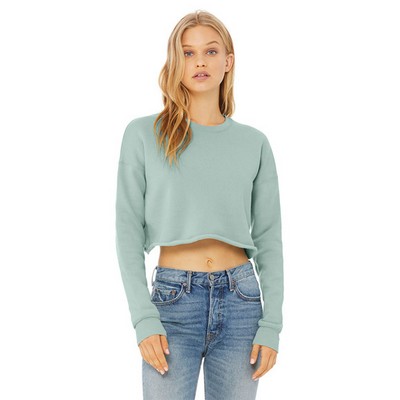 Bella+Canvas Womens Cropped Crew Fleece