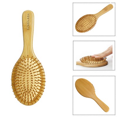 Massage Anti-Static Wooden Air Cushion Hair Comb