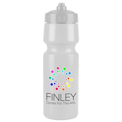 The Mighty Shot - 24 Oz. Bike Bottle w/Valve Lid - Digitally Printed