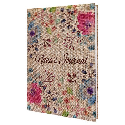 7" x 9.75" - Burlap Journal