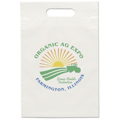 9½W x 14H Eco Die Cut Handle Bag - Dynamic Color