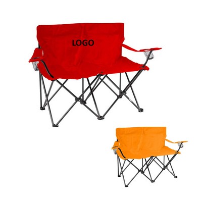 Outdoor Folding Double Camp Chair