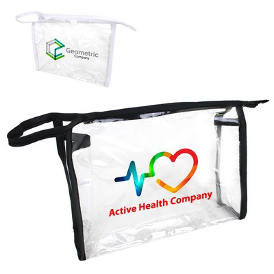 Clear Cosmetic Security Toiletry Bag