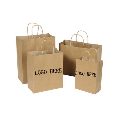 8.5" X 10.6" X 4.3" Middle Customizable Paper Bags