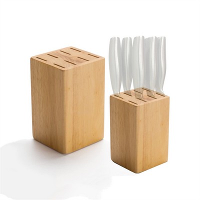 Wooden/Bamboo Knife Block