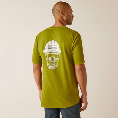 Ariat® Men's Going Green Rebar® Cotton Strong™ Roughneck™ Short Sleeve T-Shirt