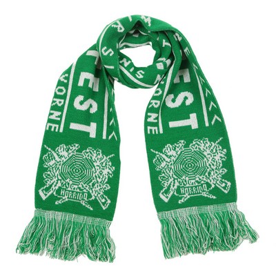 Pantone Matched Jacquard Stadium Scarf