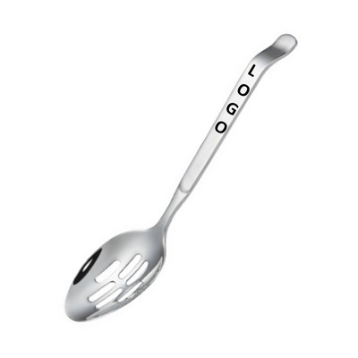 11 Inch Stainless Steel Slotted Serving Spoon