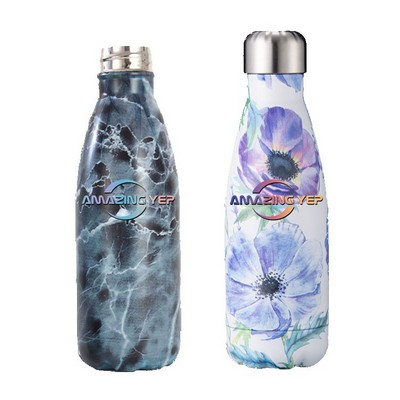 Classic Bowling-Shaped Stainless Steel Bottle 17oz.