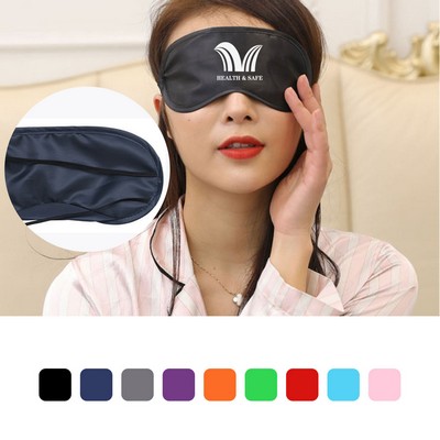 Soft Sleep Eye Mask With Adjustable Strap Blocks Light