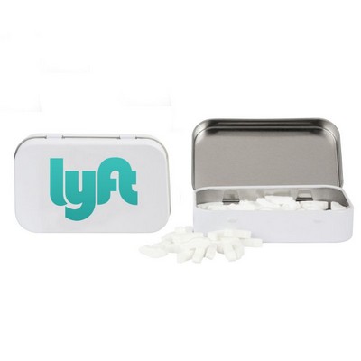 Rectangular Tin with Car Shaped Mints