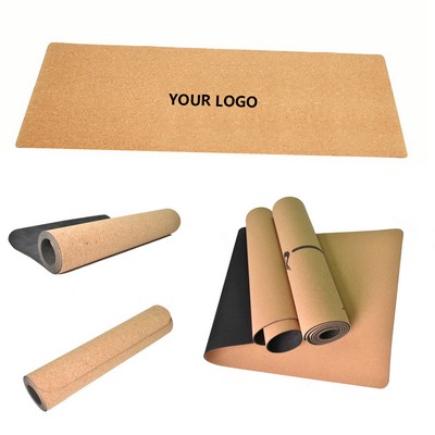 Cork Tpe Yoga Mat