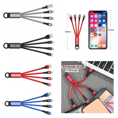 3 In 1 Multi-Funtional Charging Cable