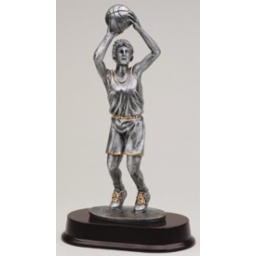 12" Female Basketball Jump Shot Award