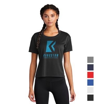 Sport-Tek ® Ladies PosiCharge® Draft Crop Tee