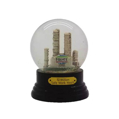 Custom Resin Snow Globe Souvenir