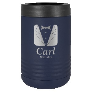 Polar Camel Navy Blue Stainless Steel Beverage Holder