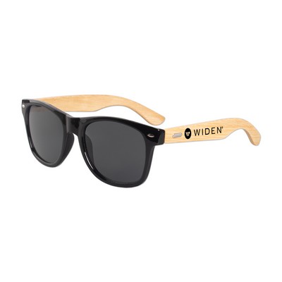 Iconic Bamboo Arm Sunglasses