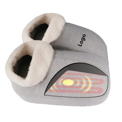 Electric Heated Foot Warmer and Massager With Vibration Massage