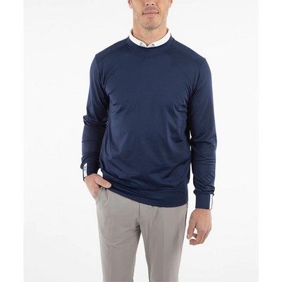 Bobby Jones Performance Scorecard Long Sleeve Crewneck