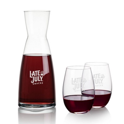 Winchester Carafe & 2 Laurent Stemless