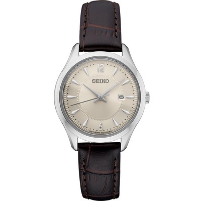 Seiko Ladies' Essential Collection Watch w/Cream Dial