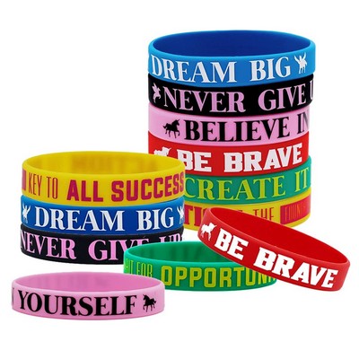 Silicone Wristbands Rubber Bracelets