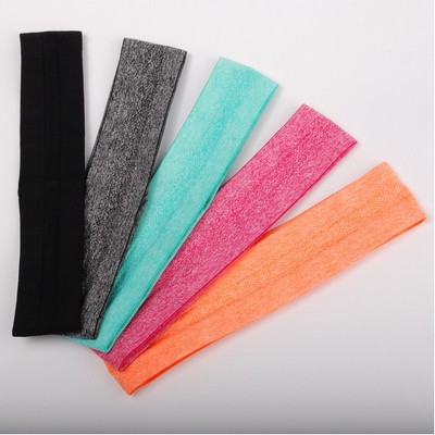 Workout sweatbands for Head,Sport Hair Bands for Women's Hair Non Slip,Moisture Wicking Headband